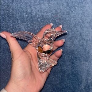 Gorgeous Crystal Hummingbird Figurine European crystal